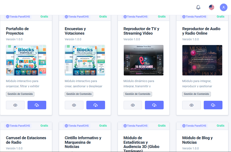 Cómo Instalar y Activar Plugins (Módulos) en PanelCHS